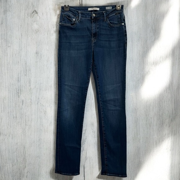 Mavi Kendra High Rise Straight Leg Soft Cotton Lyocell Jeans 30/34 - Picture 1 of 7